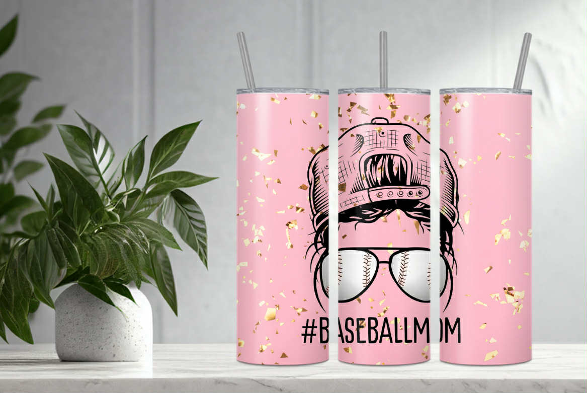 Gobelet Baseball Mom 3