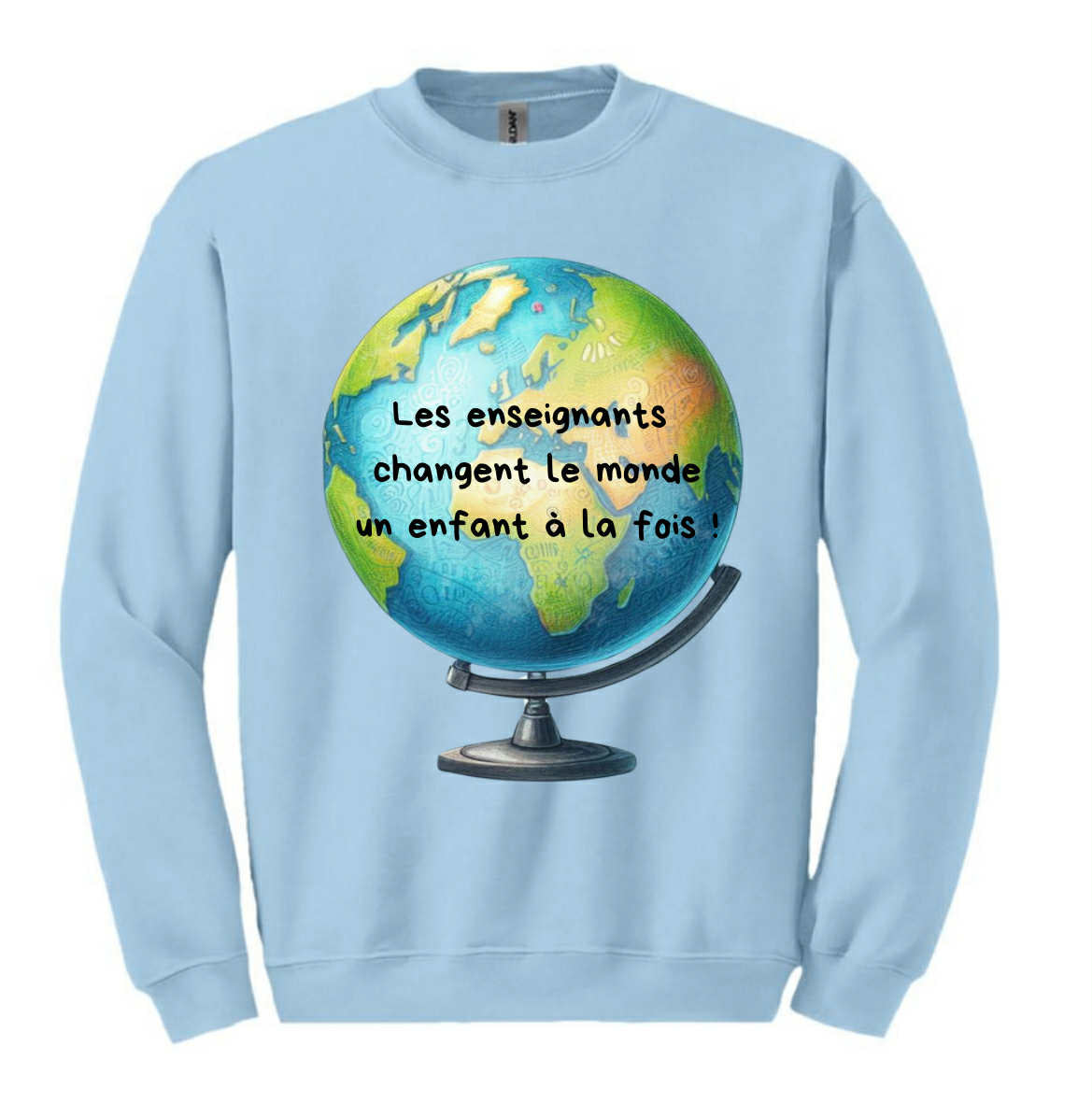 Chandail Les enseignants changent le monde un enfant à la fois