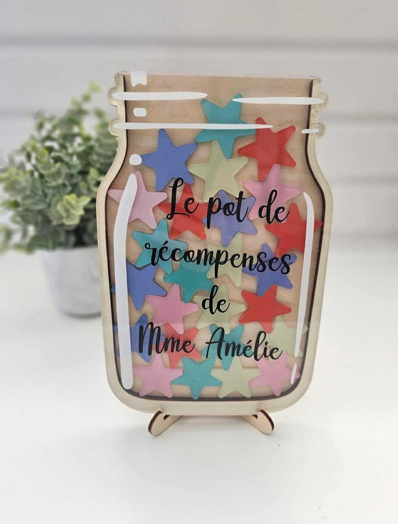 Pot de récompense- Système d'émulation positif (étoiles)