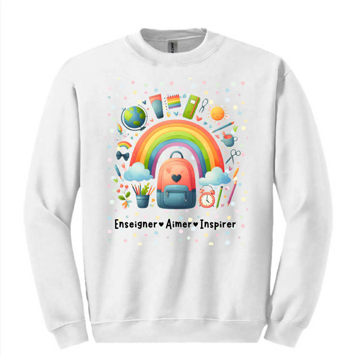 Chandail Inspirer*Aimer*Enseigner