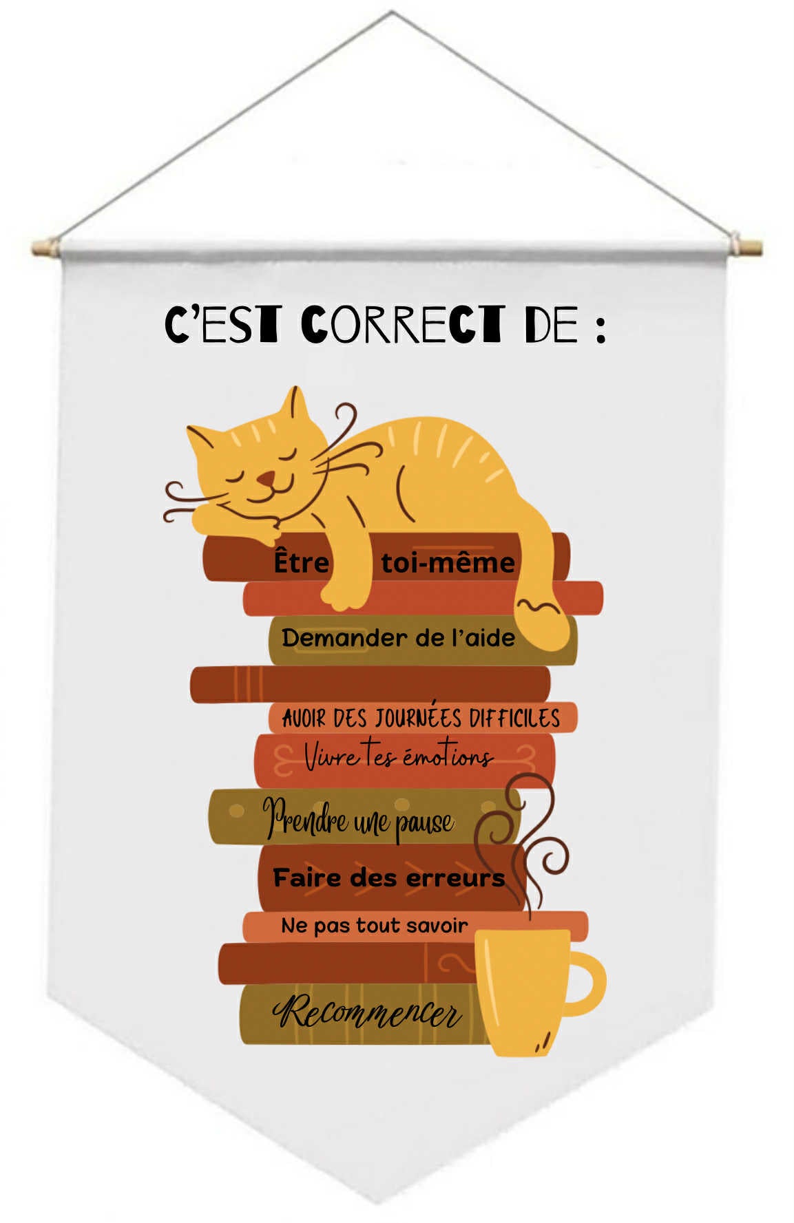 Bannière- C'est correct de: