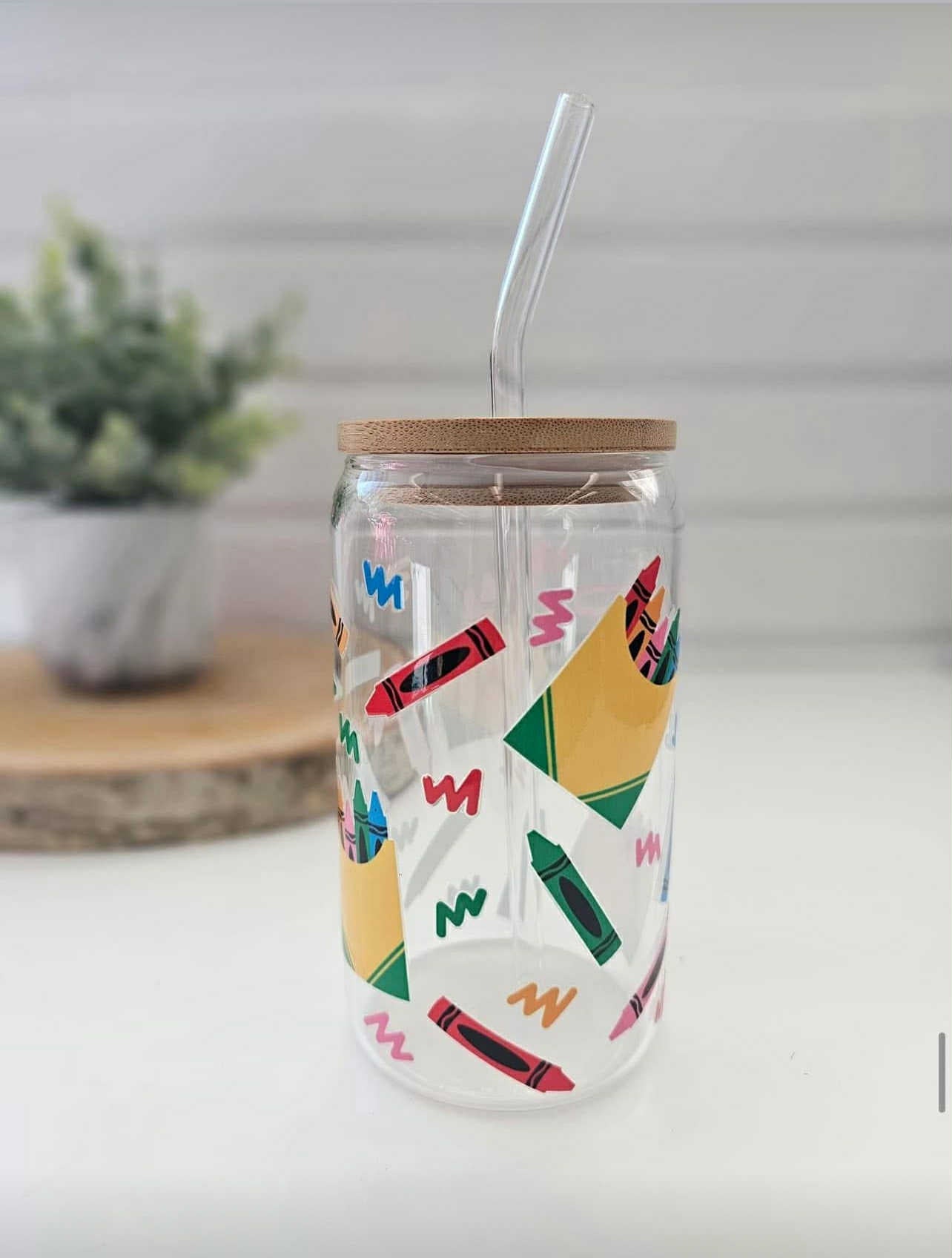 Verre - Crayons de cire