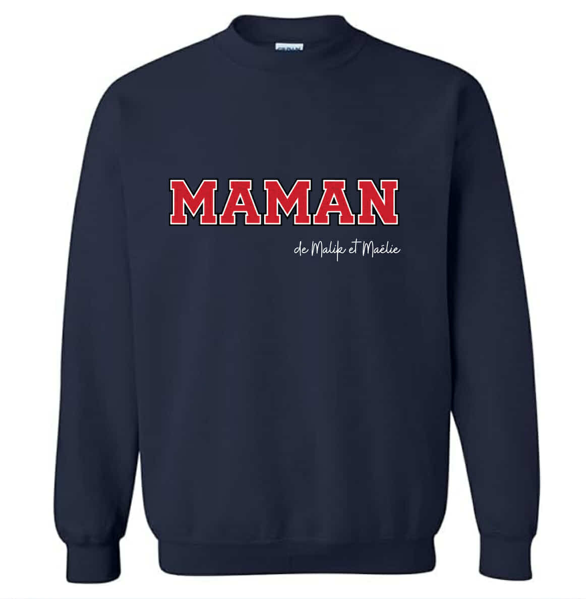 Chandail coton ouaté Maman de...
