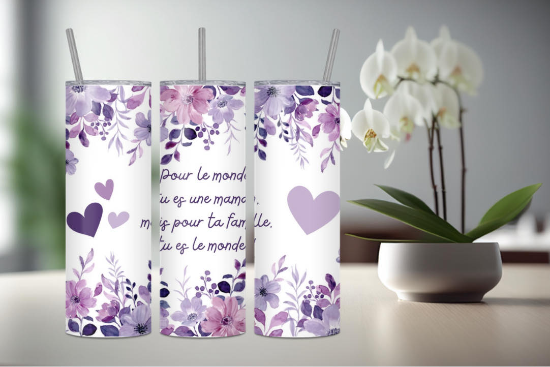 Gobelet Tu es le monde