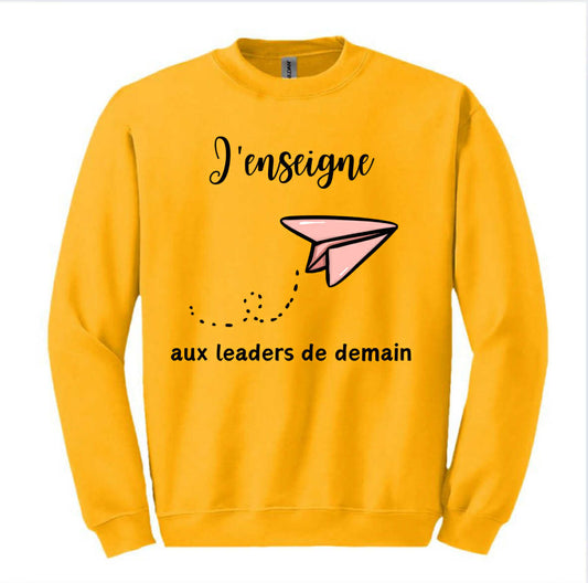 Chandail J'enseigne aux leaders de demain
