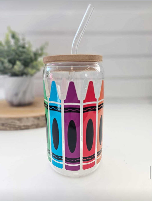 Verre - Crayons de couleur