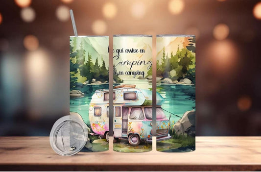 Gobelet - Ce qui arrive en camping