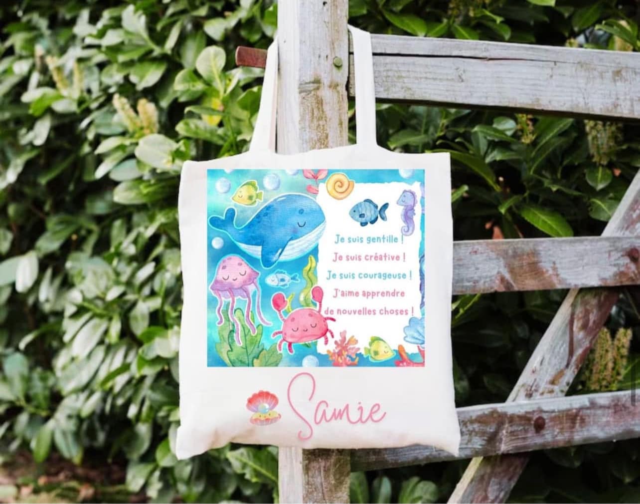 Sac fourre-tout - Sous la mer