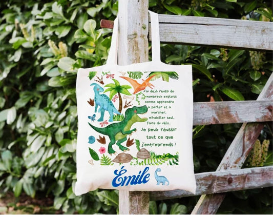 Sac fourre-tout - Dinosaures