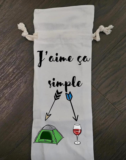 Sac à vin - Tente