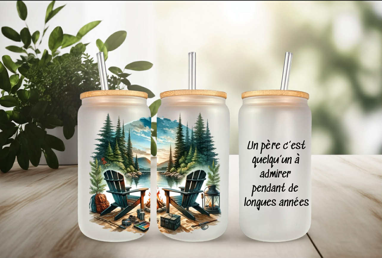 Verre givré Un père