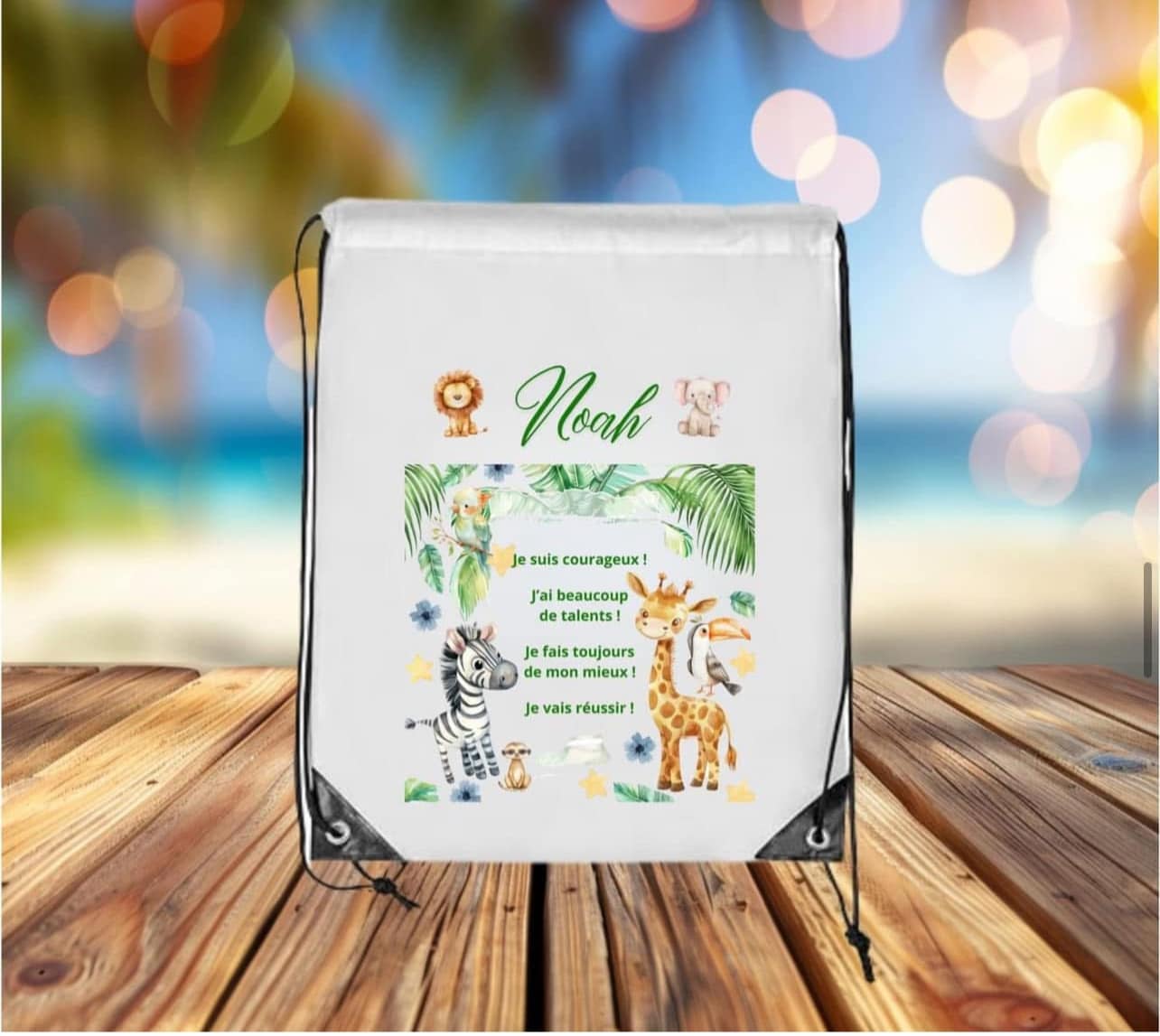 Sac pour l'éducation physique - Jungle