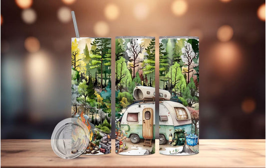 Gobelet - Camping en forêt